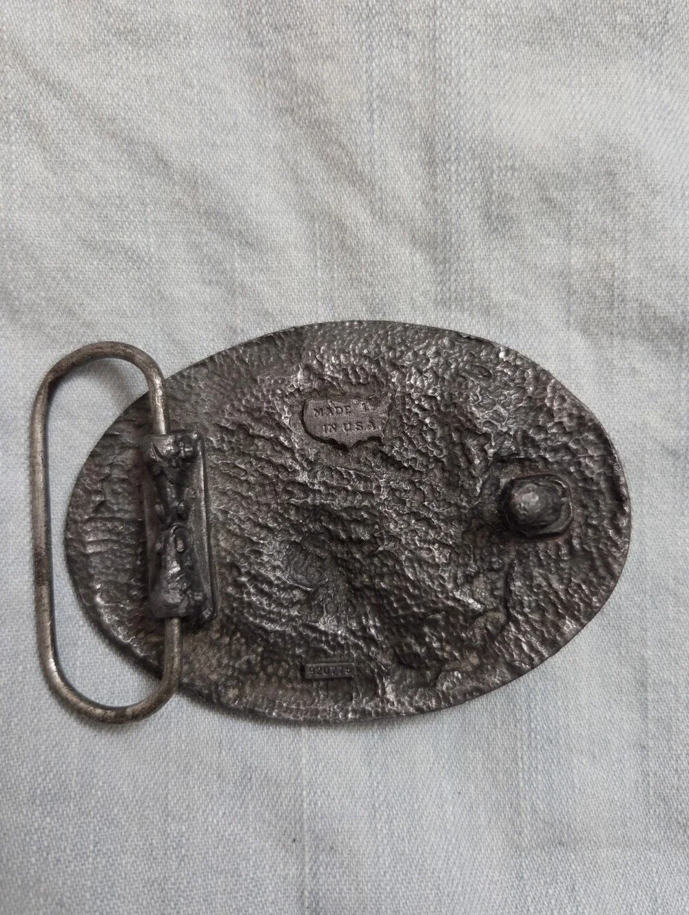2 Vintage 1970s Belt Buckles